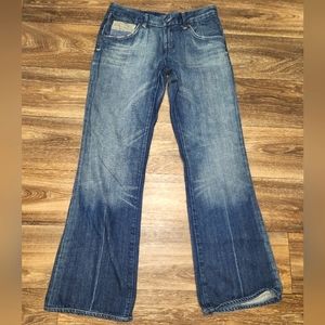 Citizens Of Humanity By Jerome Dahan 100% Cotton Thick Stitch Boot Jeans Sz. 30